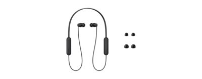 Audífonos internos inalámbricos WI-C100 – Negro